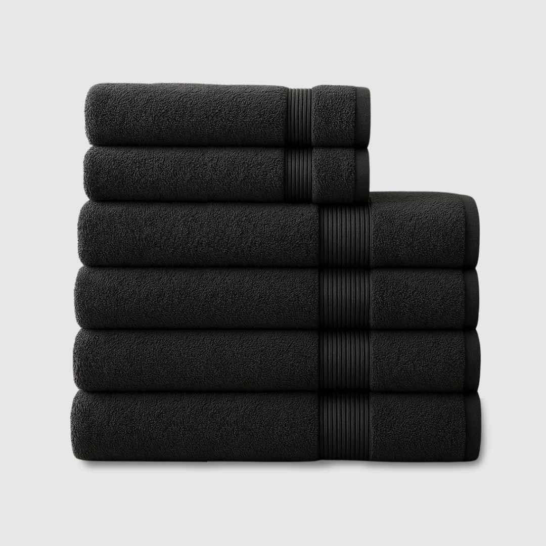 Paquete de toallas de algodón de alta calidad para spa | 6 piezas