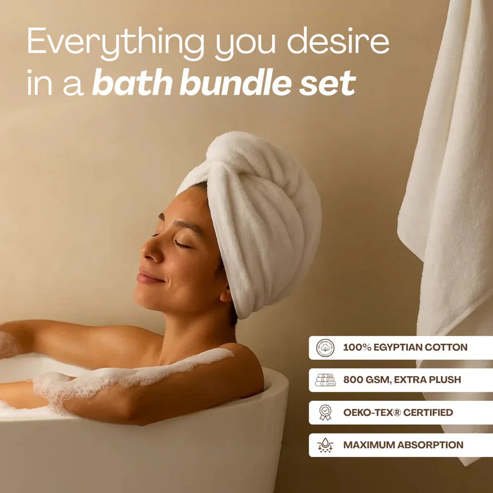 Heavyweight cotton spa bundle | 12pcs