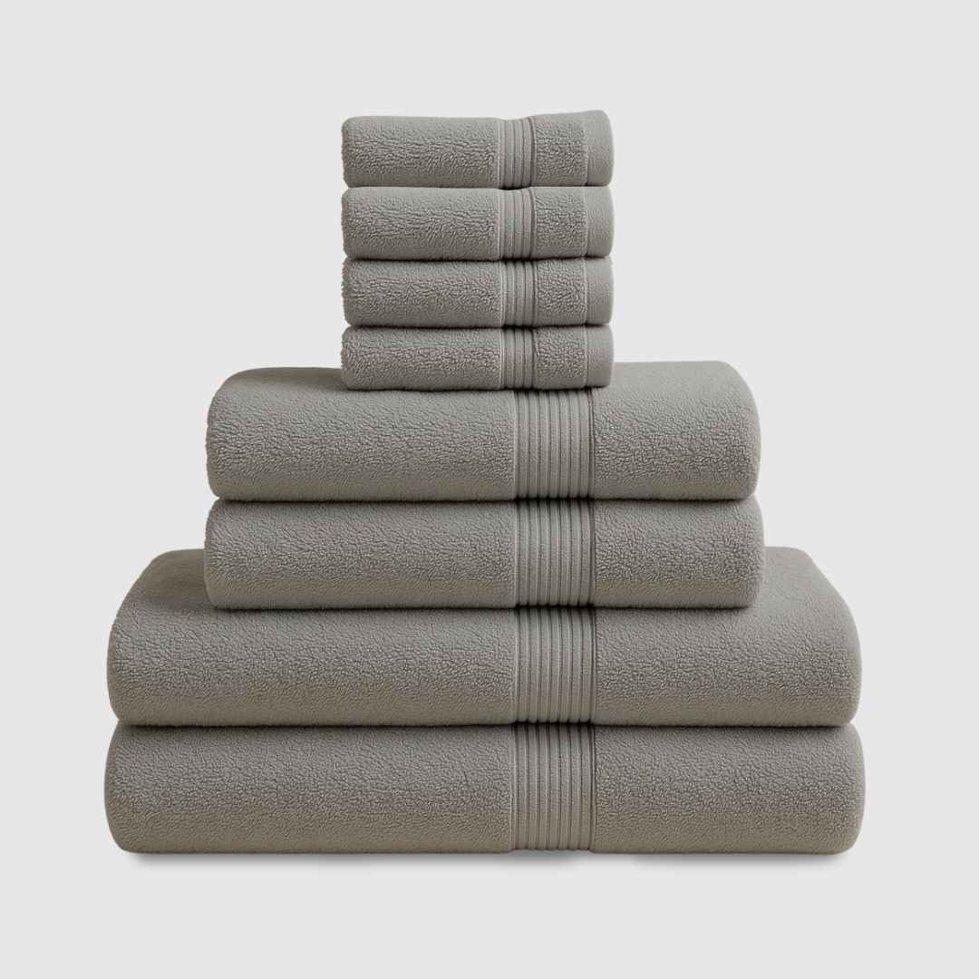 Heavyweight cotton bath bundle | 8pcs