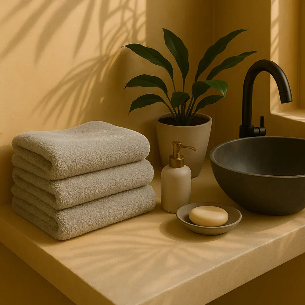 Heavyweight cotton spa bundle | 6pcs