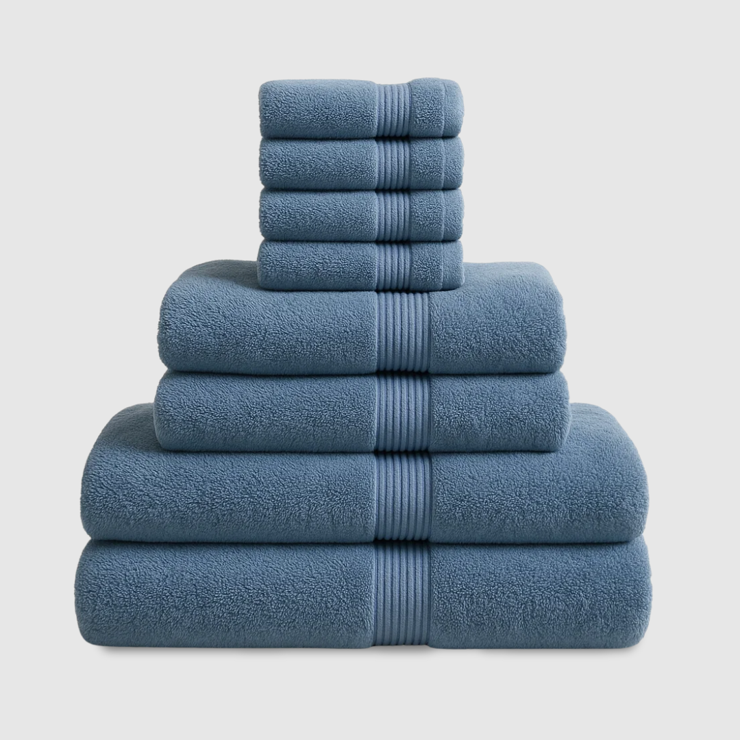 Heavyweight cotton bath bundle | 8pcs