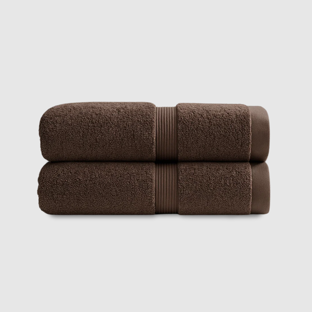 Toallas de mano de algodón de alta densidad | 2 unidades (71 x 40 cm)