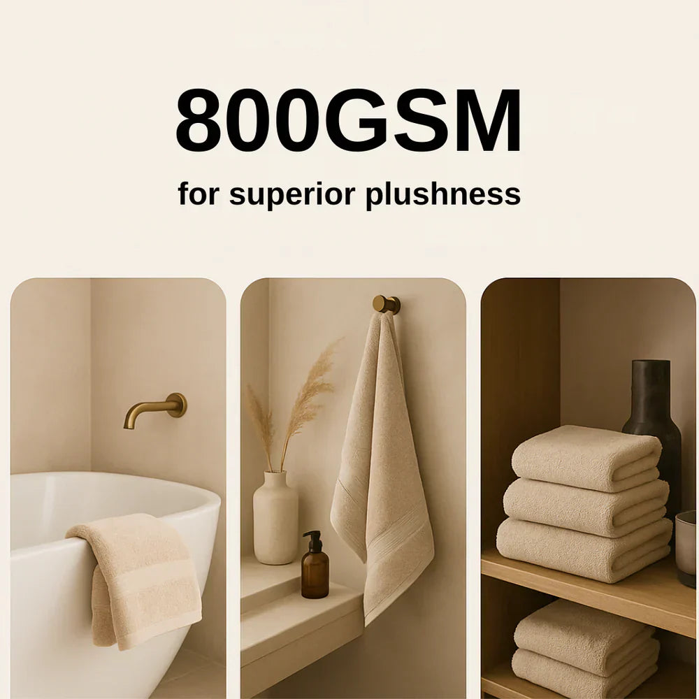 Heavyweight cotton spa bundle | 6pcs